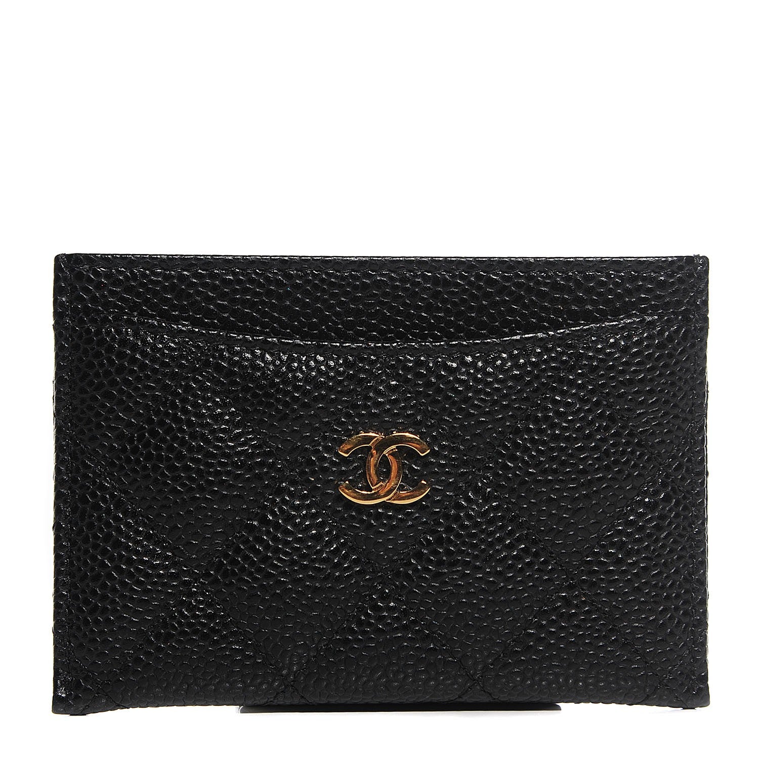 Chanel Caviar Quilted Card Holder Black 1 of 9