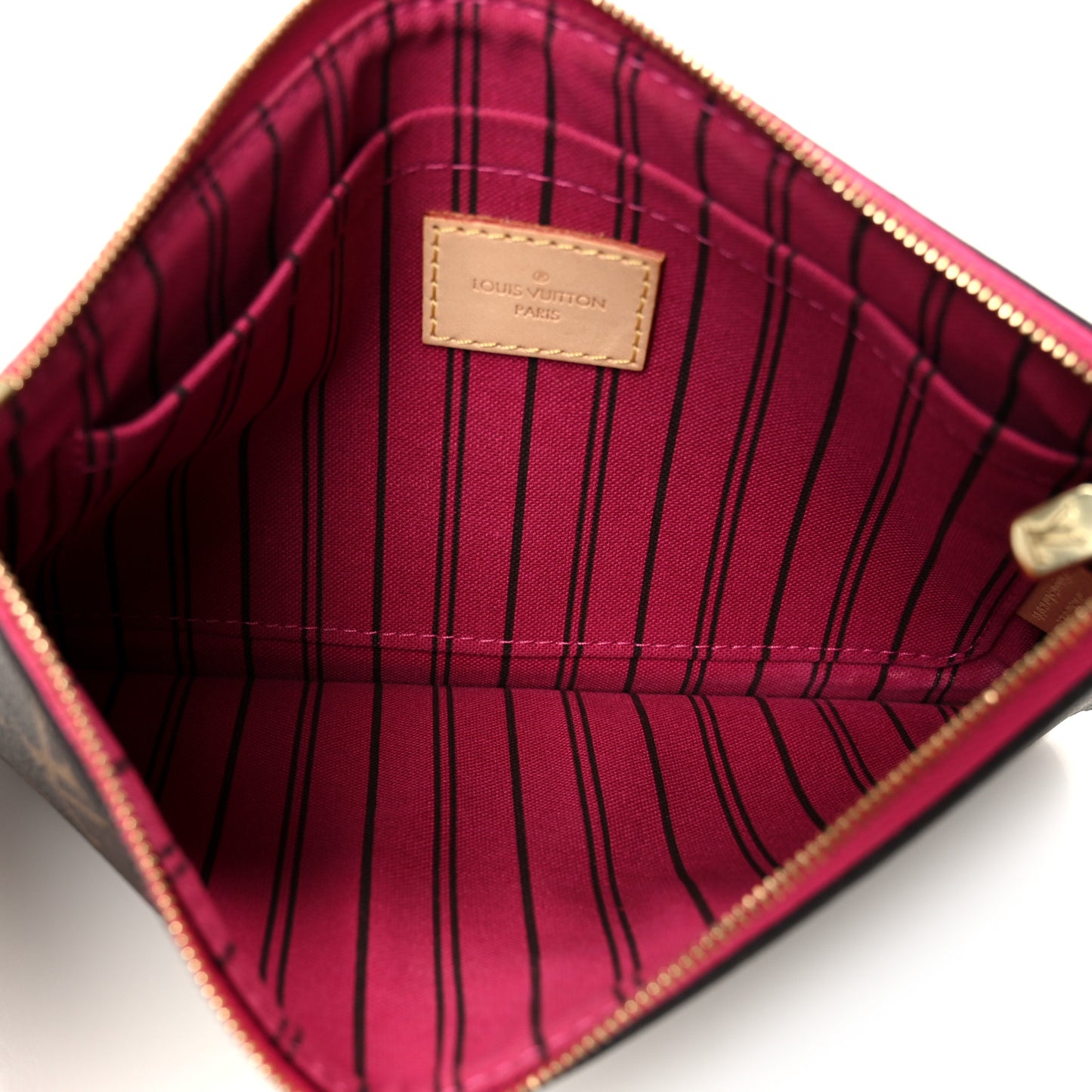 Monogram Neverfull MM GM Pochette Pivoine