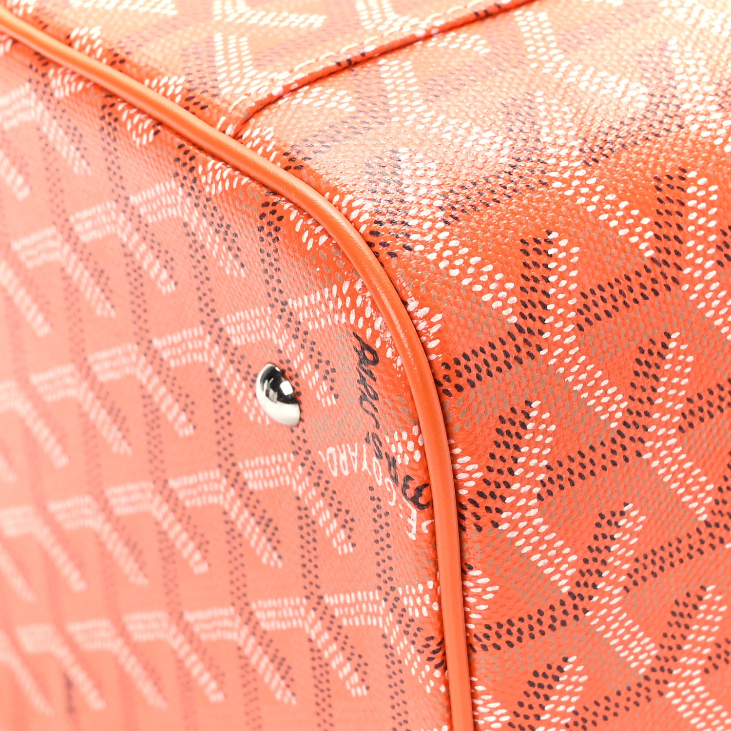 Goyard Goyardine Muse Vanity Case Orange 1361374 – FASHIONPHILE