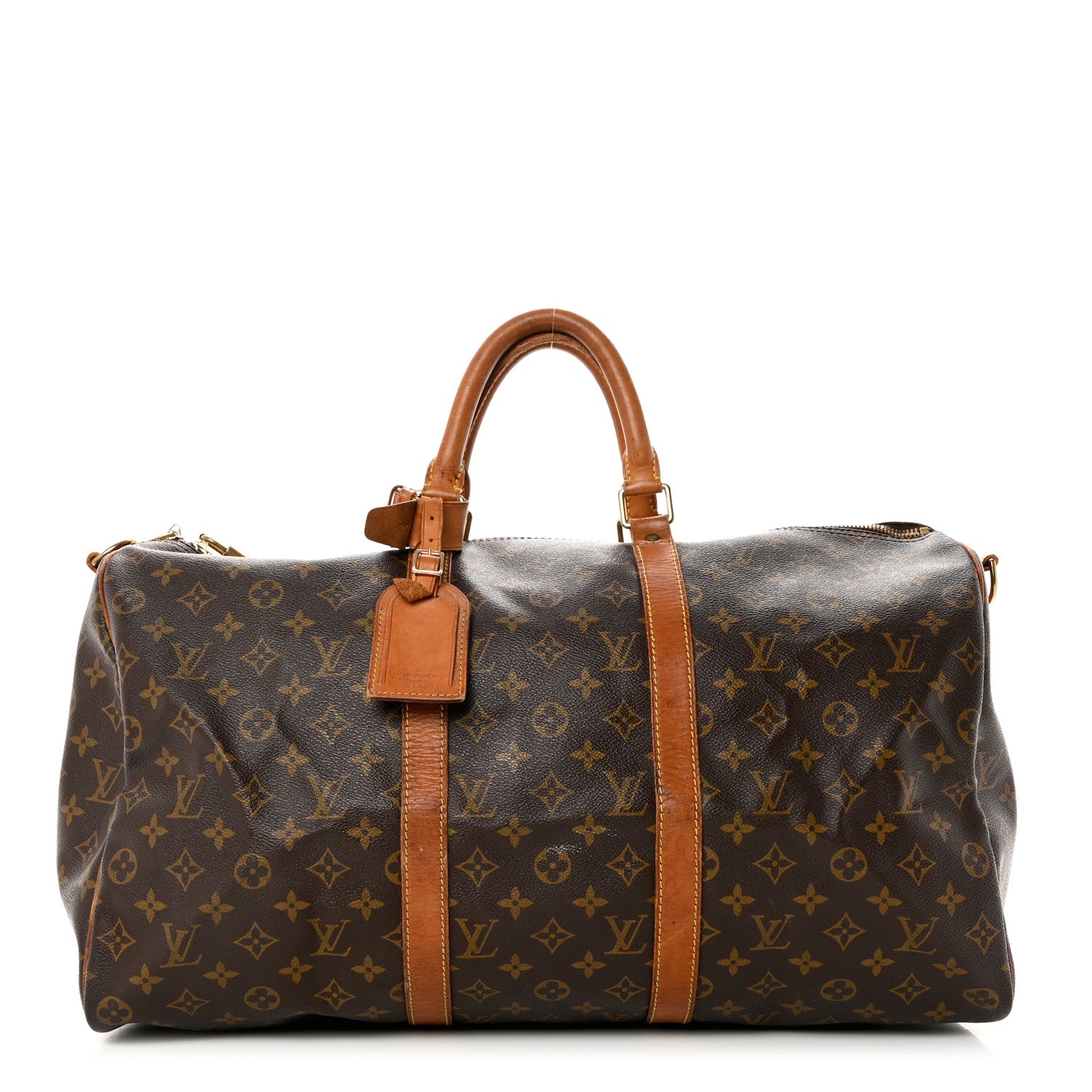 Louis Vuitton Monogram Keepall Bandouliere 55 1 of 13