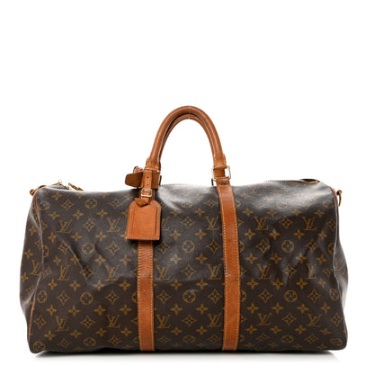 Louis Vuitton Monogram Keepall Bandouliere 55 1 of 13