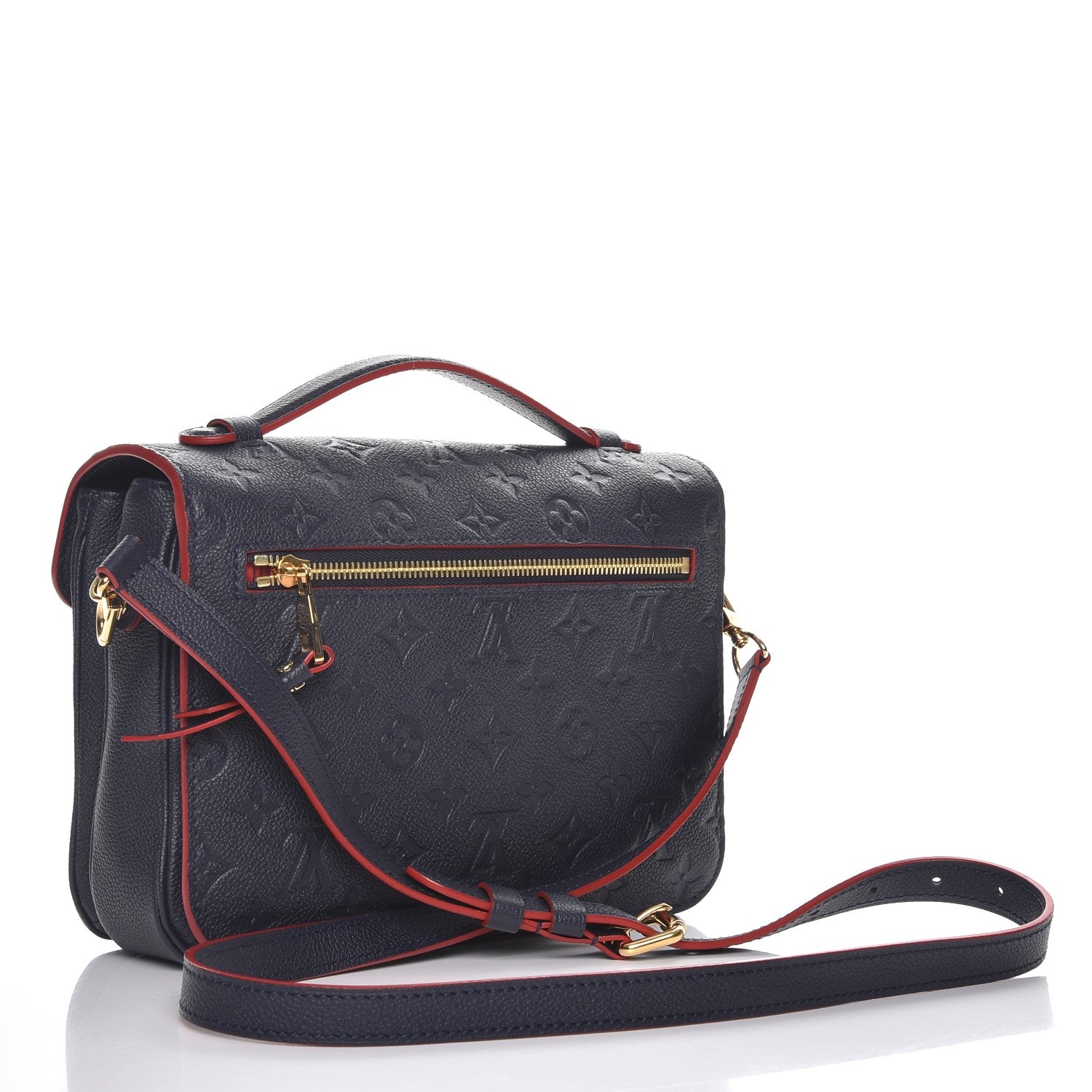 Louis Vuitton Empreinte Pochette Metis Marine Rouge 4 of 9