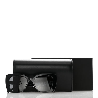 Chanel Acetate Strass Square Sunglasses 5422-B Black White 8 of 8