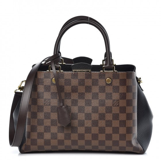 Damier Ebene Cuir Taurillon Brittany Black