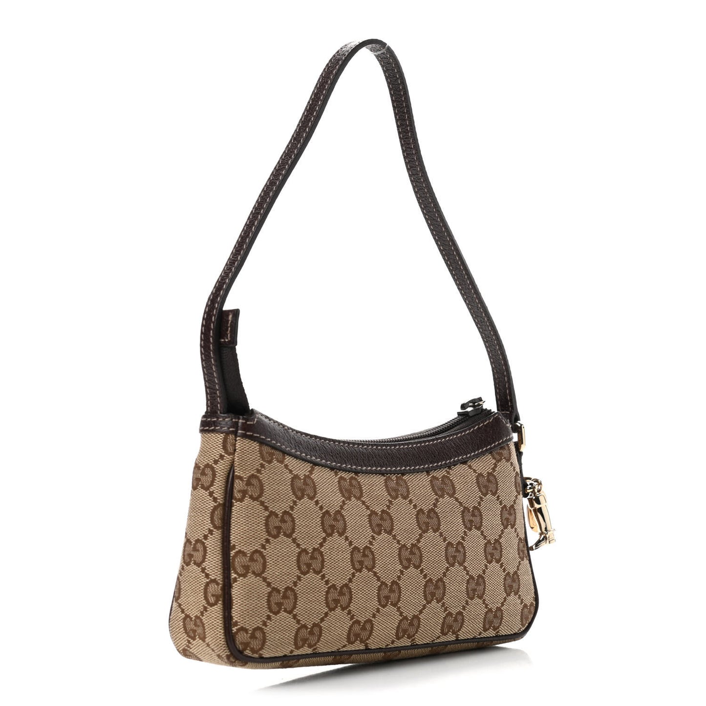 Monogram Small Pochette Dark Brown