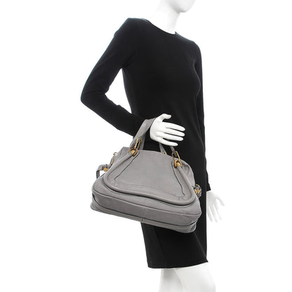 Chloe Calfskin Medium Paraty Cashmere Grey 3 of 17