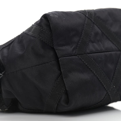 Chanel Nylon Grosgrain Quilted Lifestyle Clutch with Chain Black 8 of 9