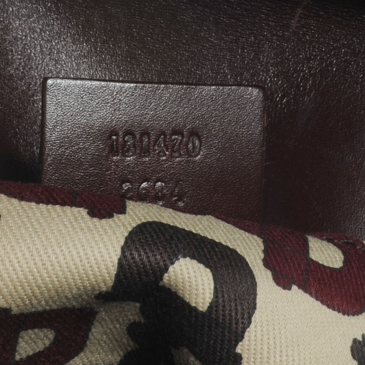 Gucci Guccissima Small Horsebit Chain Clutch Chocolate 7 of 7