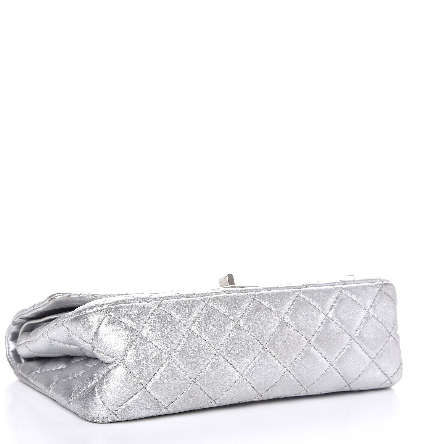 Chanel Metallic Calfskin 2.55 Reissue 225 Flap Silver 5 of 9