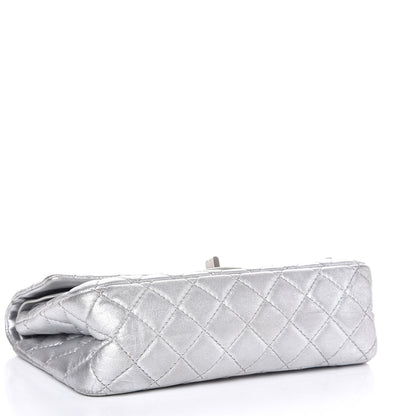 Chanel Metallic Calfskin 2.55 Reissue 225 Flap Silver 5 of 9