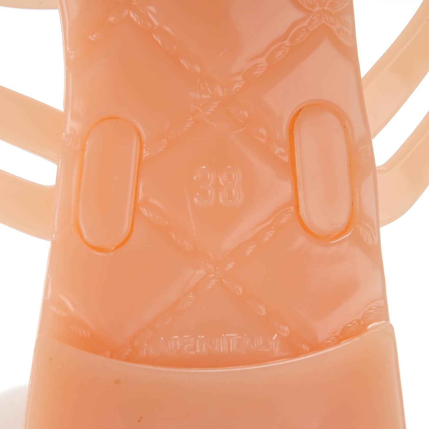 Jelly Camellia Thong Sandals 38 Pink