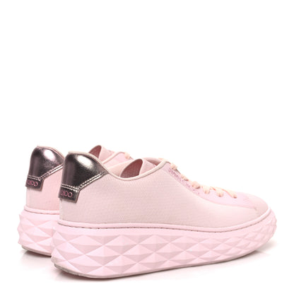 Jimmy Choo Nappa Diamond Light Platform Sneakers 39.5 Powder Pink 5 of 10