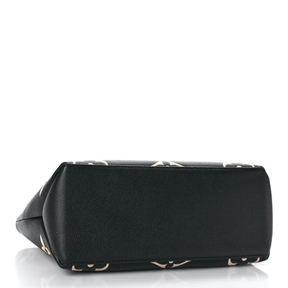 Louis Vuitton Empreinte Monogram Giant Petit Palais Black Beige 4 of 9