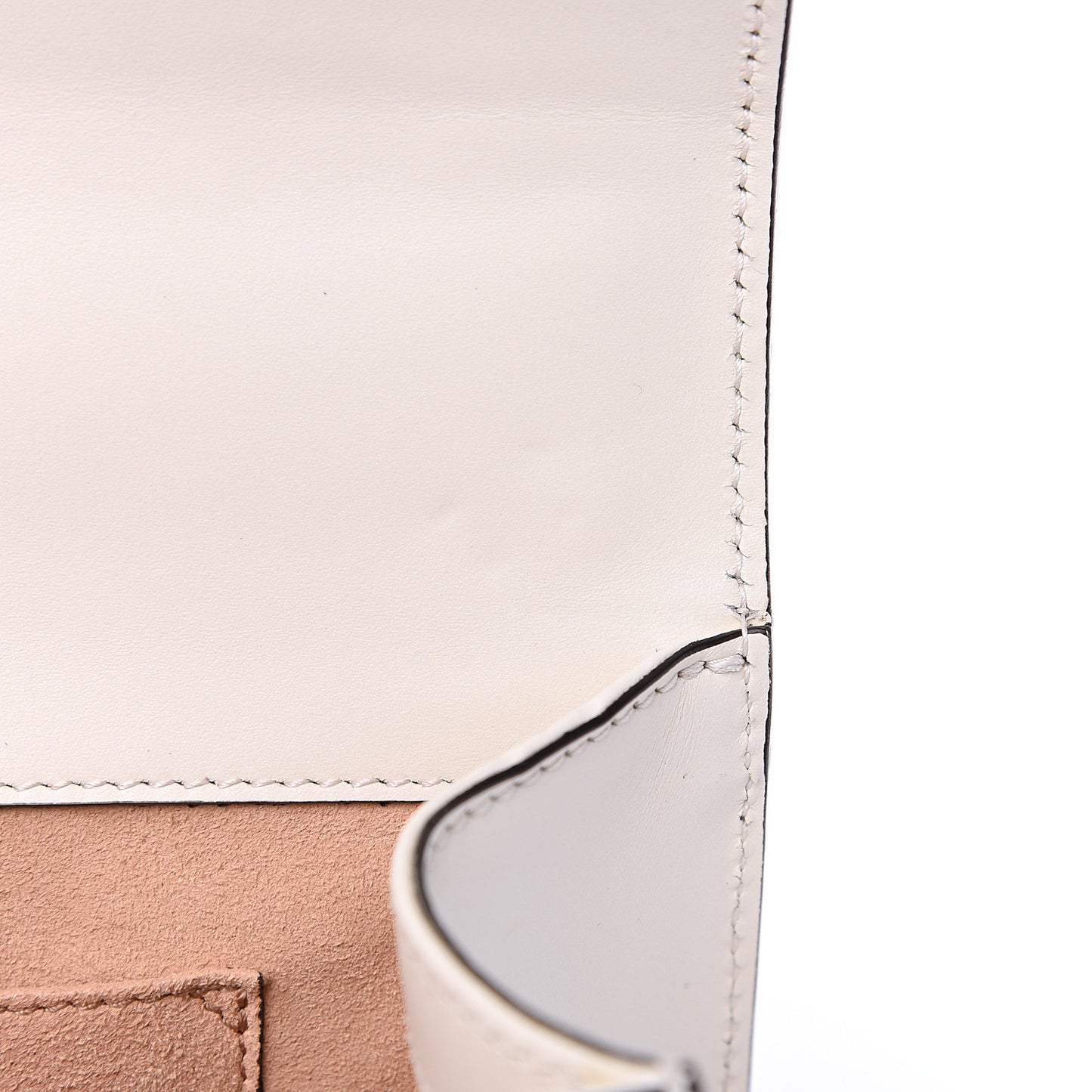 Guccissima Small Padlock Shoulder Bag White