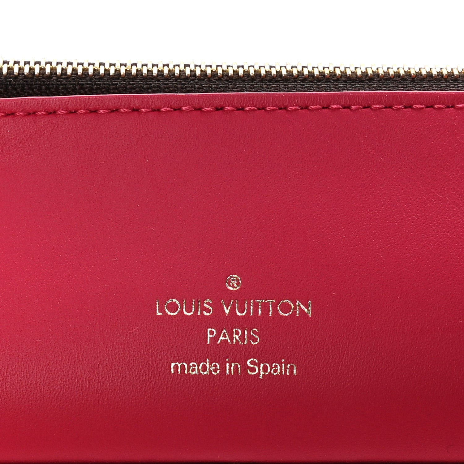 Louis Vuitton Monogram 2021 Christmas Animation Hollywood Elizabeth Pencil Pouch Coquelicot 7 of 10