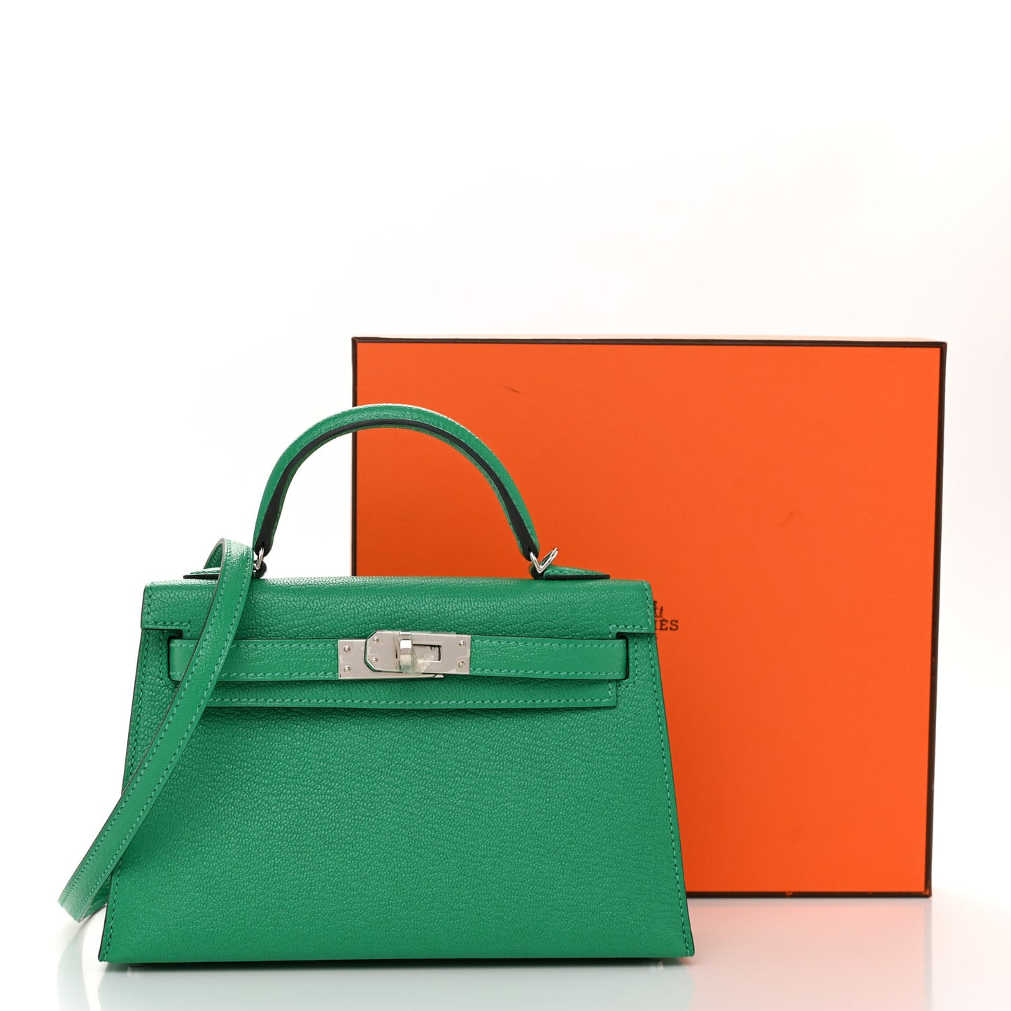 Chevre Mysore Mini Kelly Sellier 20 Menthe