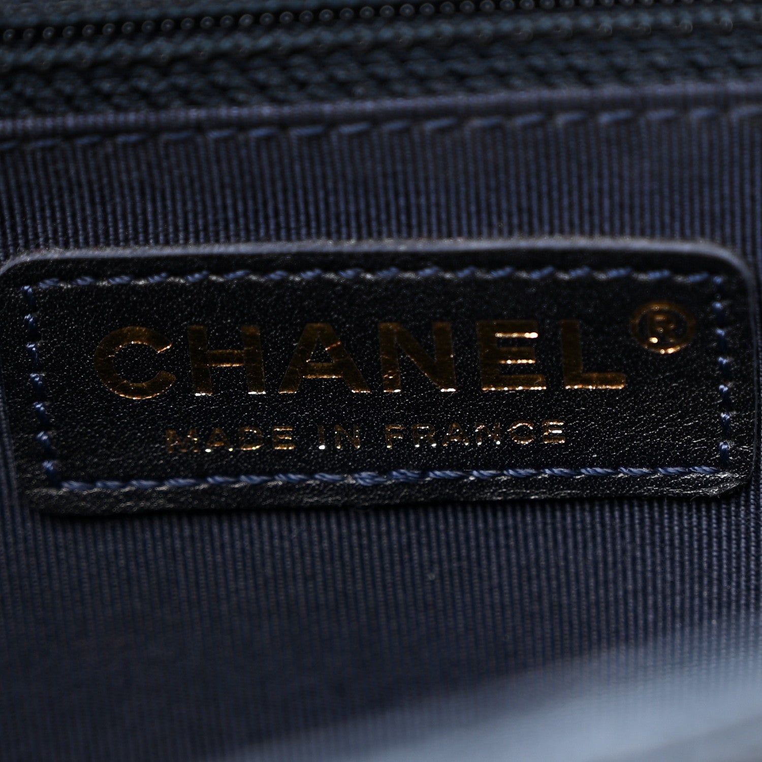 Chanel Caviar Quilted New Medium Boy Flap Navy 6 of 11