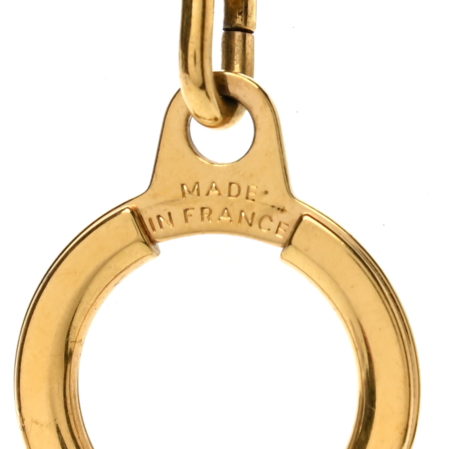 Louis Vuitton Pochette Extender Key Ring Gold 3 of 3