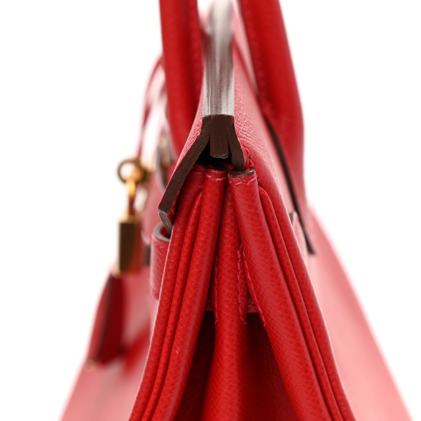 Epsom Birkin 30 Rouge Casaque