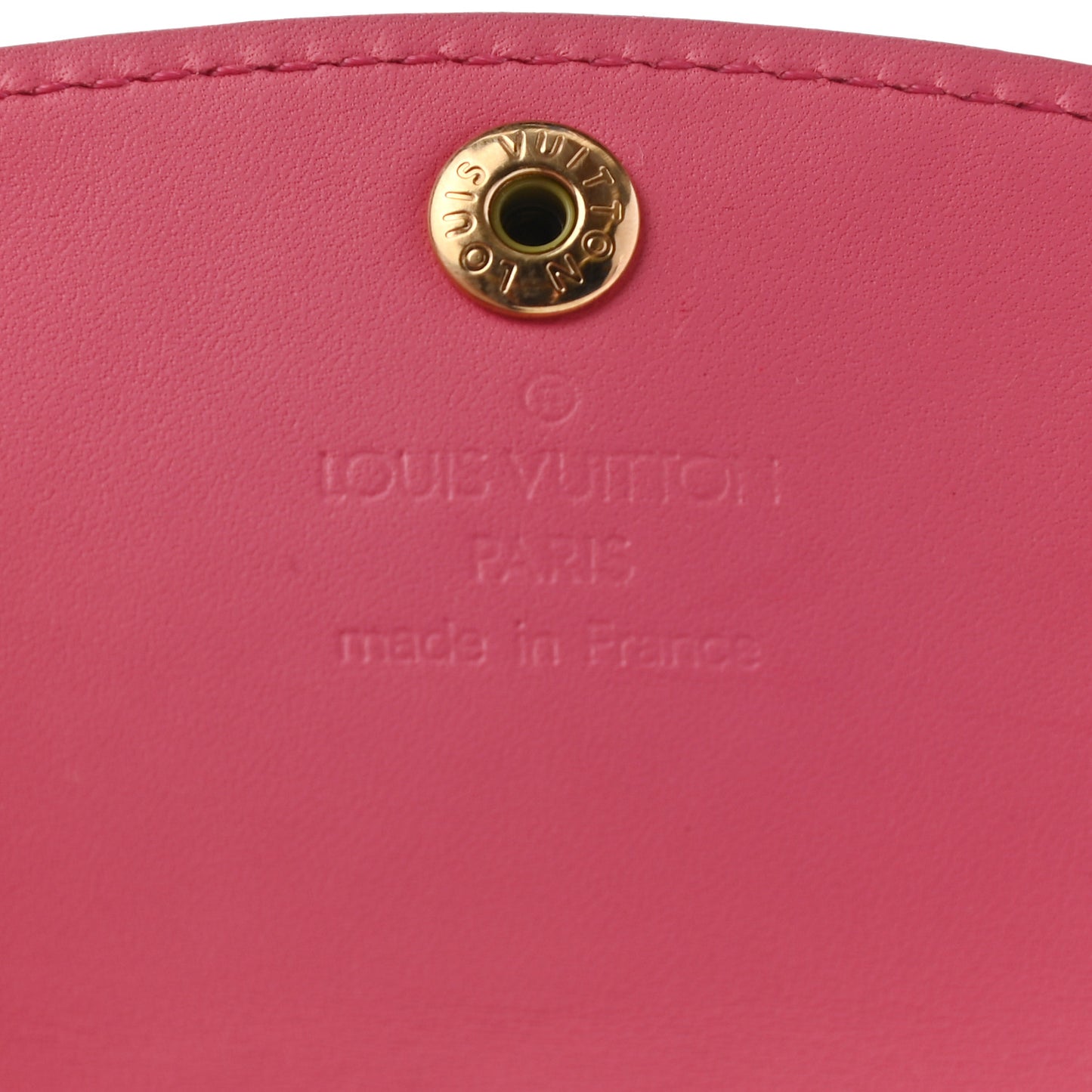 Vernis Envelope Plate Pouch Framboise