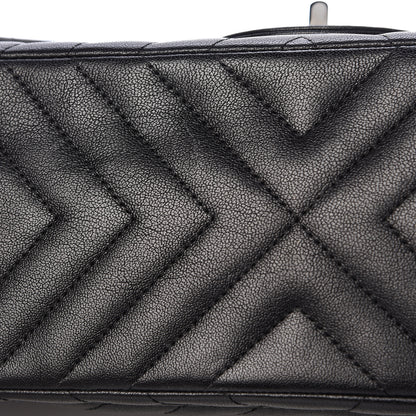 Chanel Sheepskin Chevron Quilted 2.55 Reissue 227 Flap So Black 16 of 18