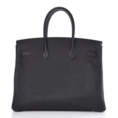 Hermes Togo Birkin 35 Black 4 of 38
