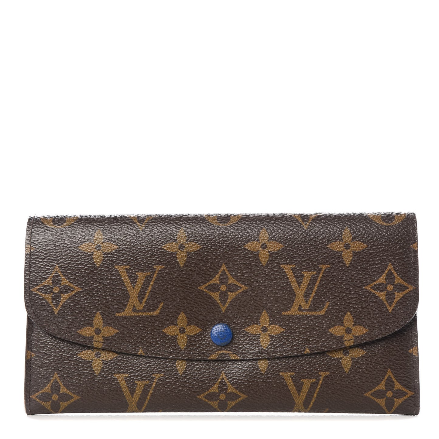 Monogram Emilie Wallet Blue
