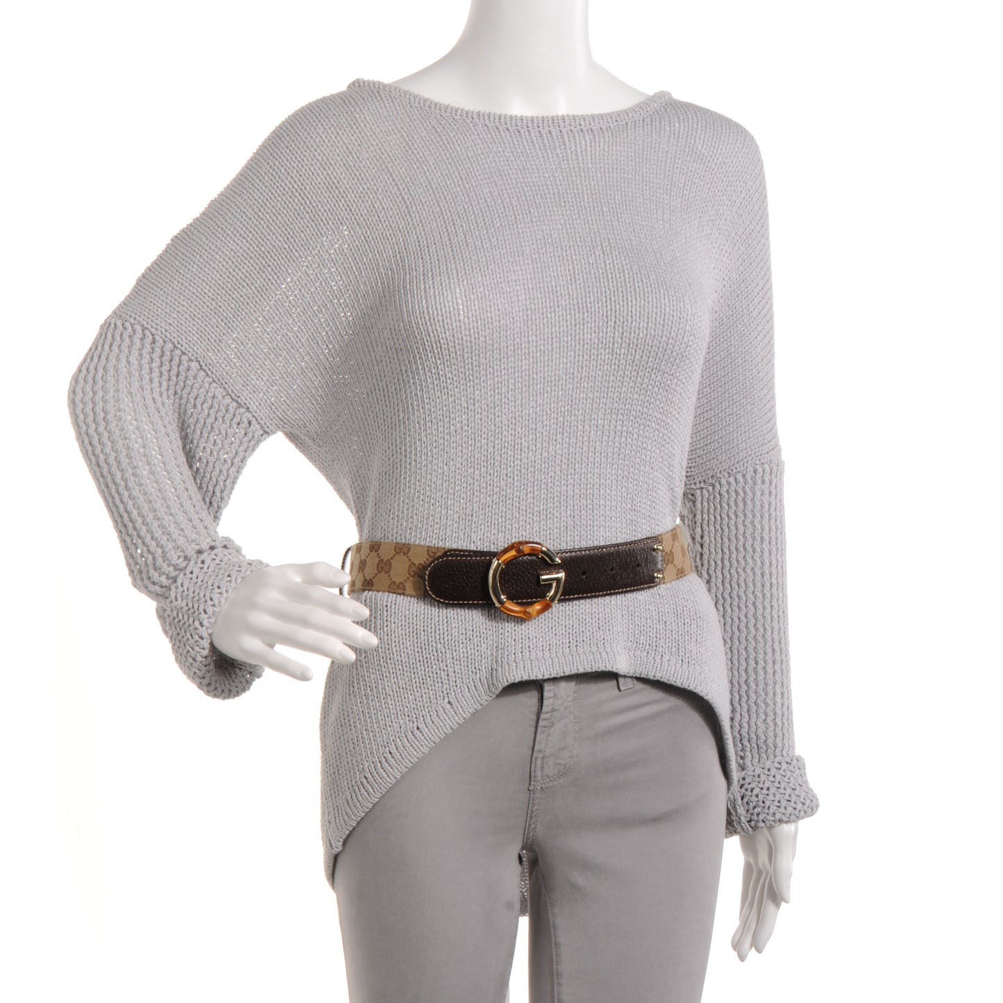 Monogram Bamboo G Belt 85 34