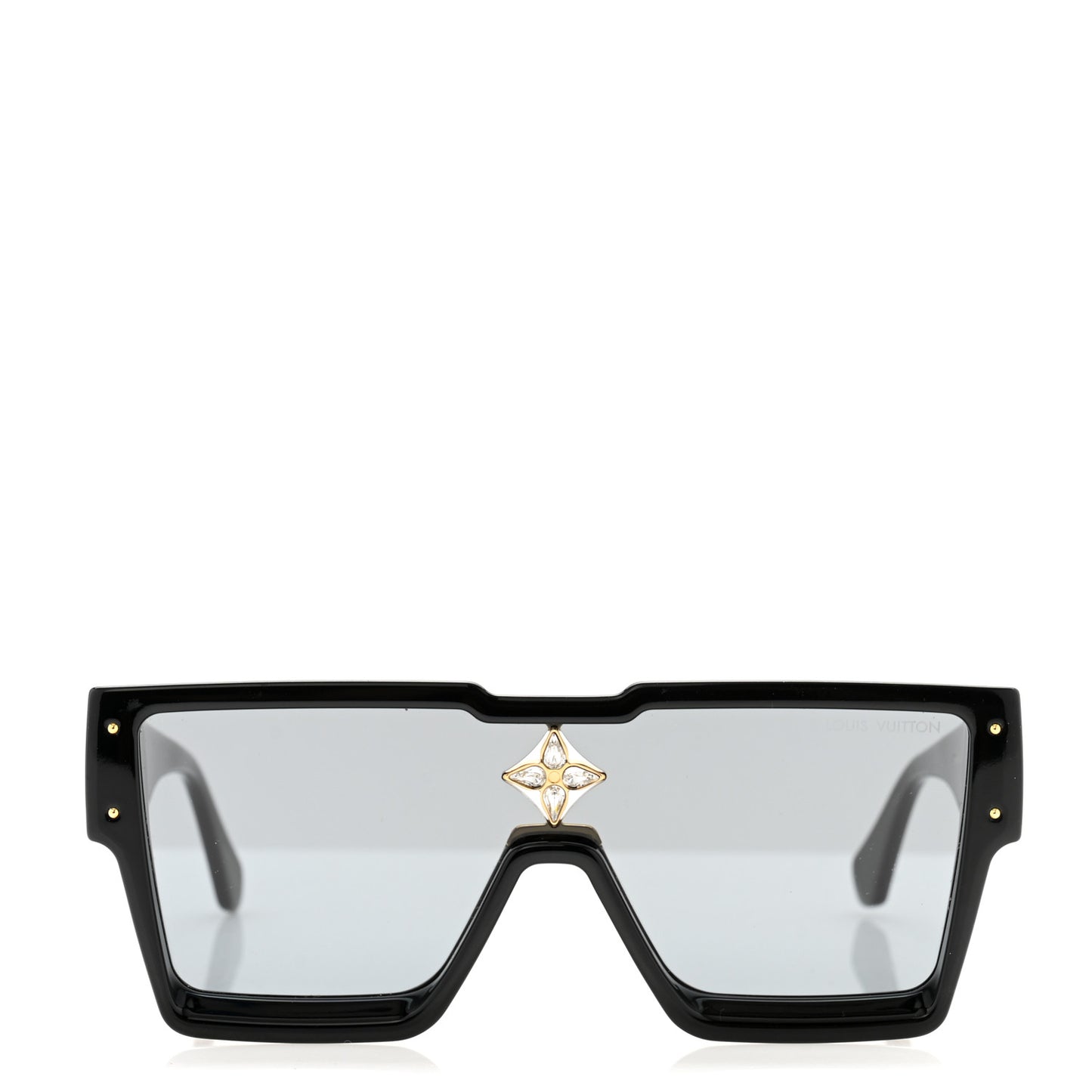 Acetate Swarovski Crystal Cyclone Sunglasses Z1578W Black