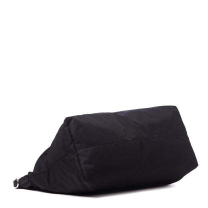 Prada Tessuto Nylon Saffiano Shopping Tote Black 3 of 8