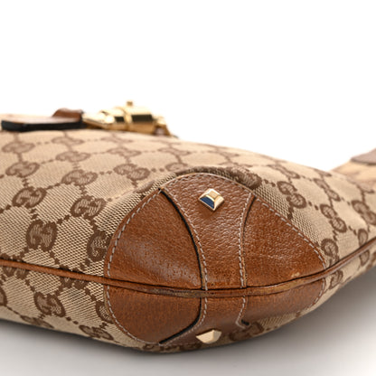 Gucci Monogram Piston Lock Jackie O Hobo Dark Brown 10 of 12
