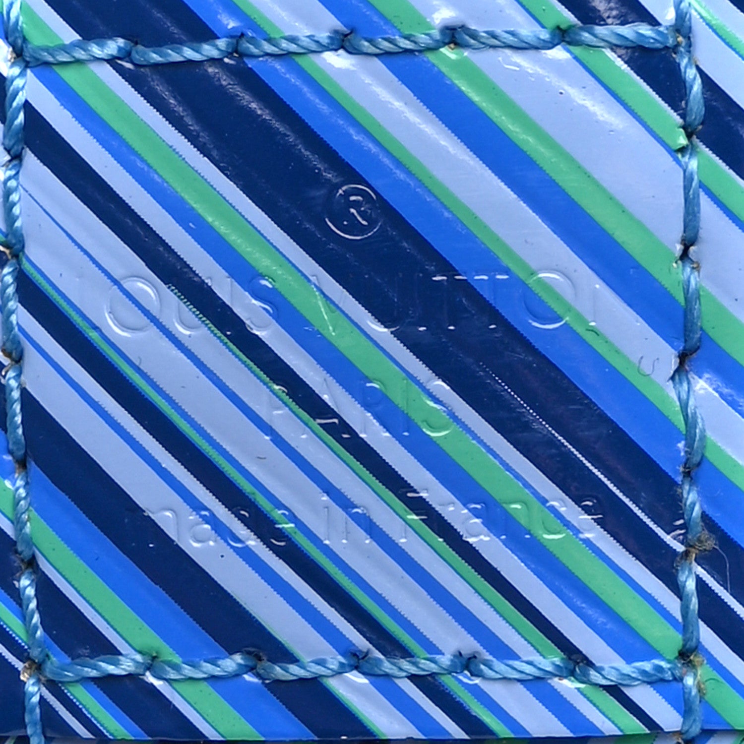 Louis Vuitton Epi Tropical Alma PM Blue Rose 8 of 12