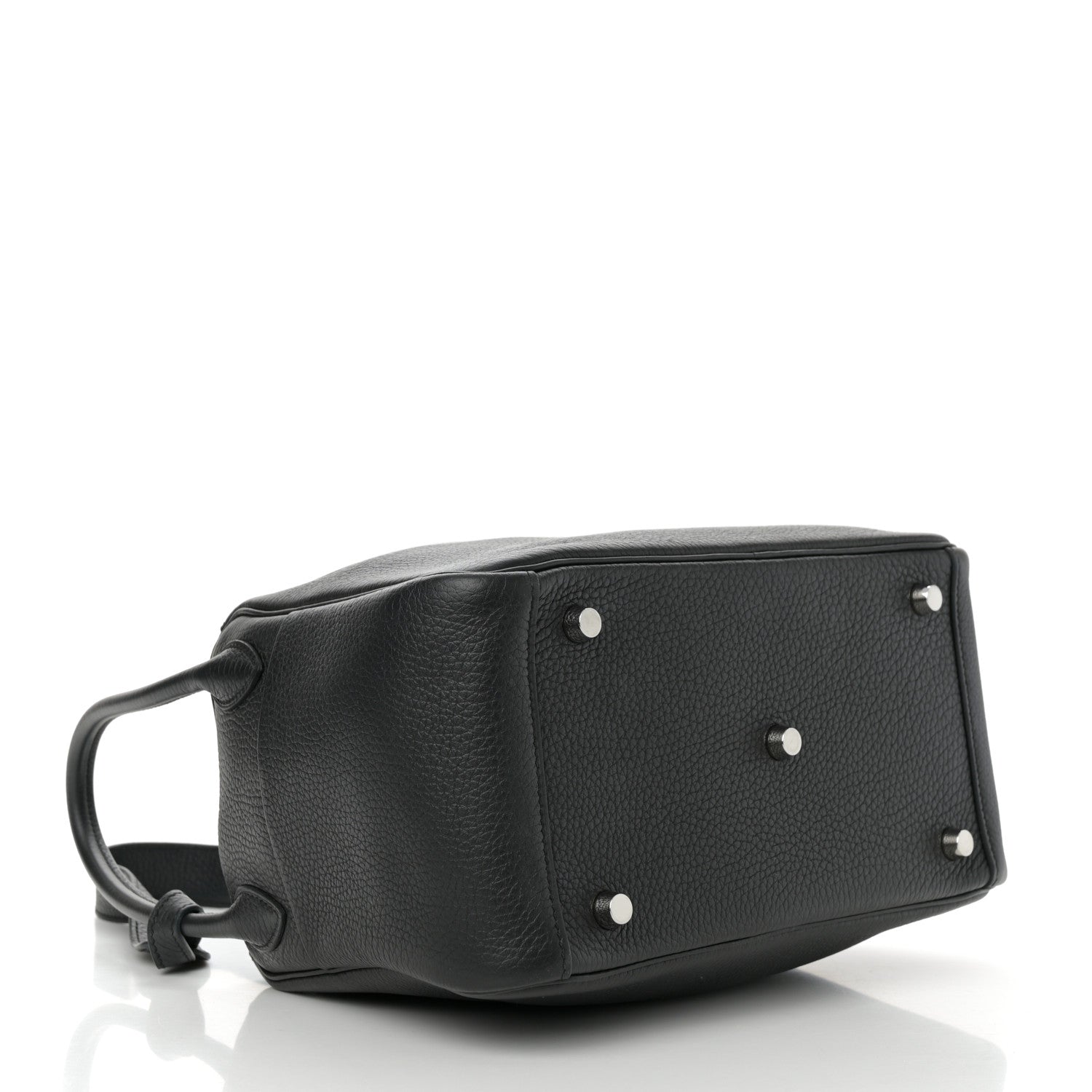 Hermes Taurillon Clemence Lindy 26 Black 4 of 14