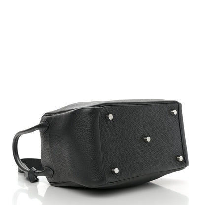Hermes Taurillon Clemence Lindy 26 Black 4 of 14