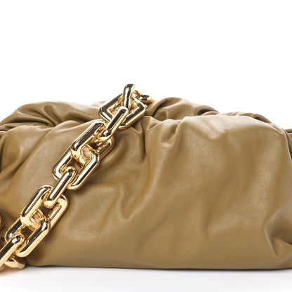 Bottega Veneta Calfskin The Pouch Chain Moutarde 7 of 9