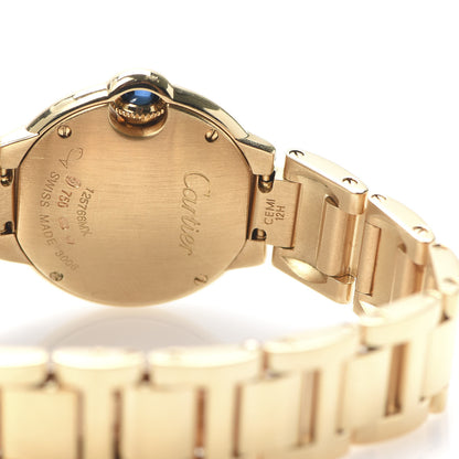 Cartier 18K Yellow Gold 28mm Ballon Bleu De Quartz Watch 5 of 6