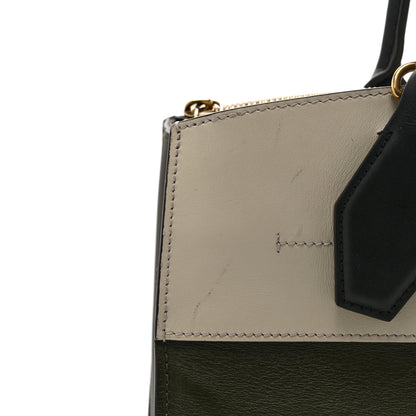 Louis Vuitton Taurillon City Steamer MM Kaki Creme Black 13 of 15