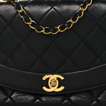 Chanel Lambskin Quilted Small Single Flap Black 7 of 10