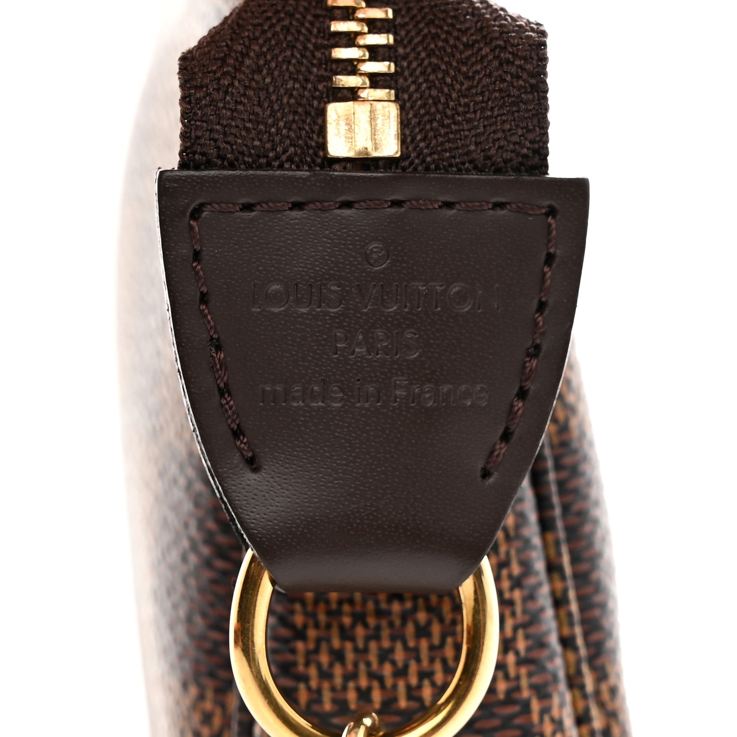 Louis Vuitton Damier Ebene Mini Pochette Accessories 7 of 8