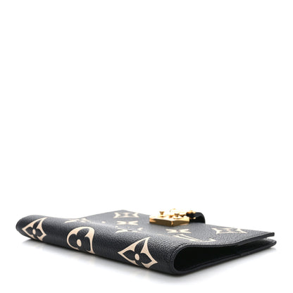 Louis Vuitton LOUIS VUITTON Empreinte Monogram Giant Paul Notebook Cover MM Black Beige 4 of 7