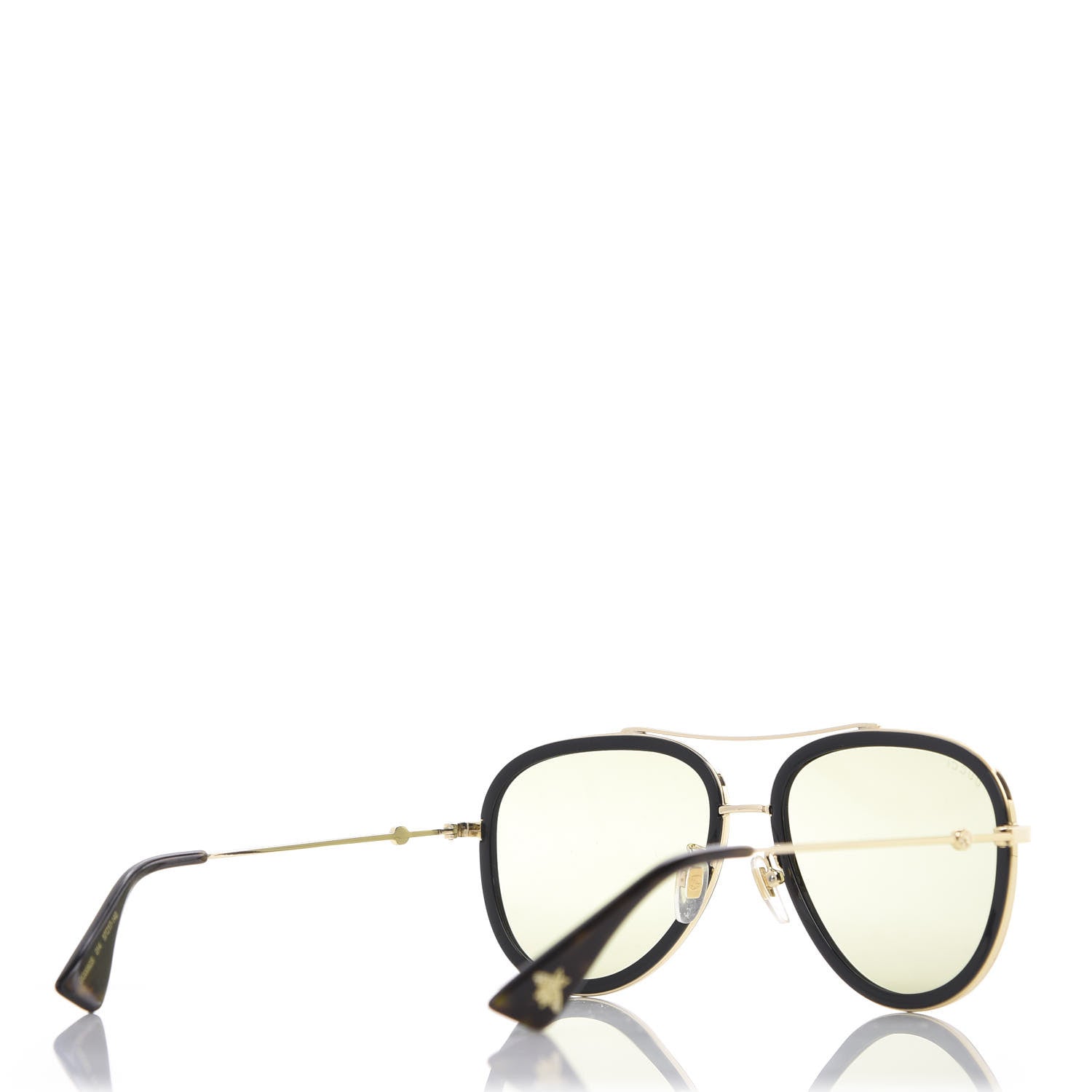 Gucci Web Aviator Sunglasses GG0062S Black 4 of 8