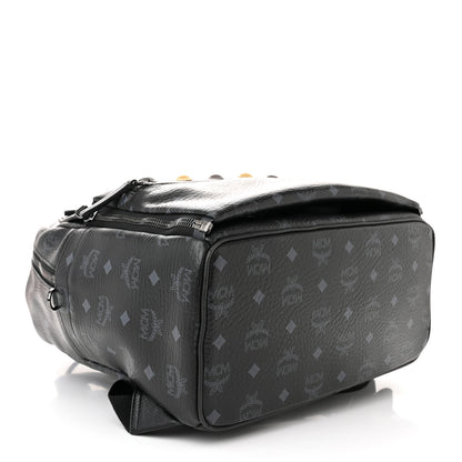 MCM Visetos Medium Stark Backpack Black 5 of 12