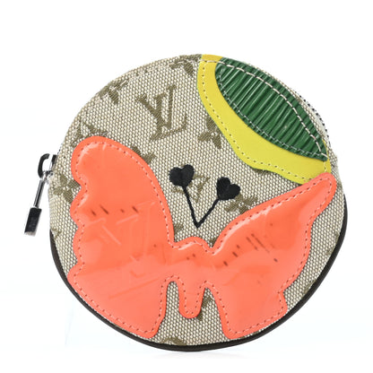 Louis Vuitton Mini Monogram Conte de Fees Butterfly Porte-Monnaie Coin Purse 1 of 9