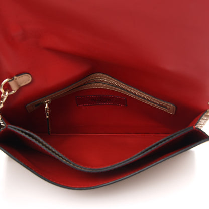 Valentino Garavani Nappa Rockstud Wristlet Clutch Alpaca 5 of 12