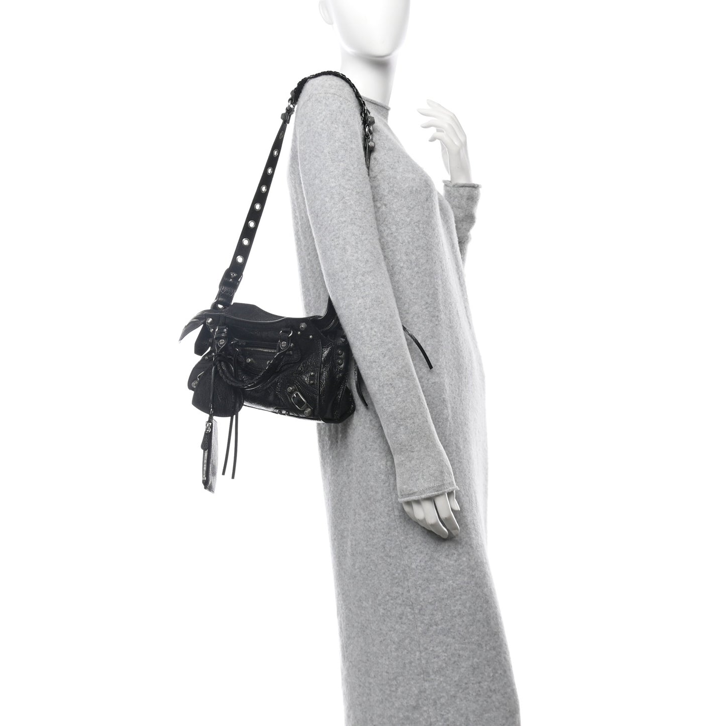 Agneau Arena Neo Cagole City Handbag XS Black