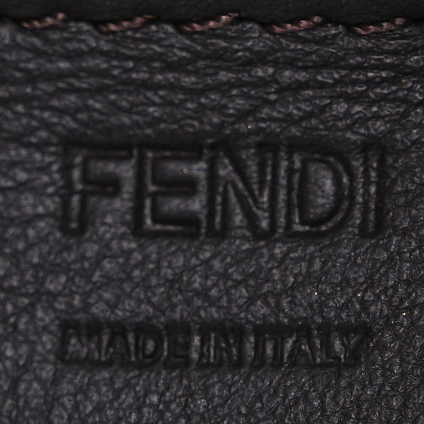 Crocodile Nano Fendigraphy Hobo Charm Wasabi