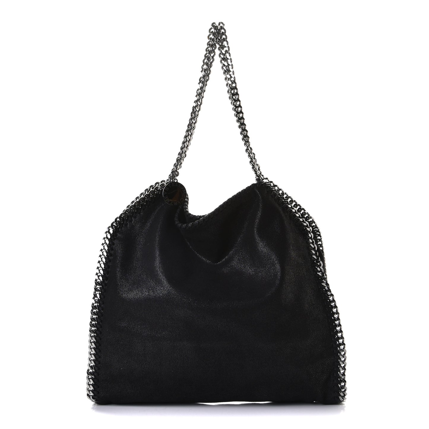 Shaggy Deer Small Falabella Tote Black