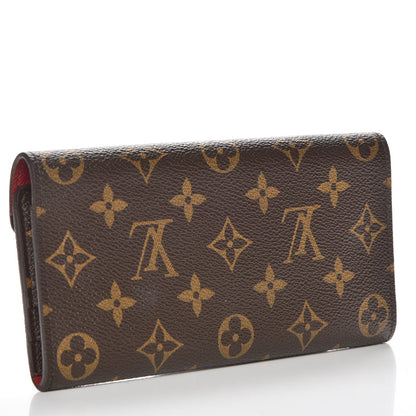 Louis Vuitton Monogram Josephine Wallet Red 3 of 8