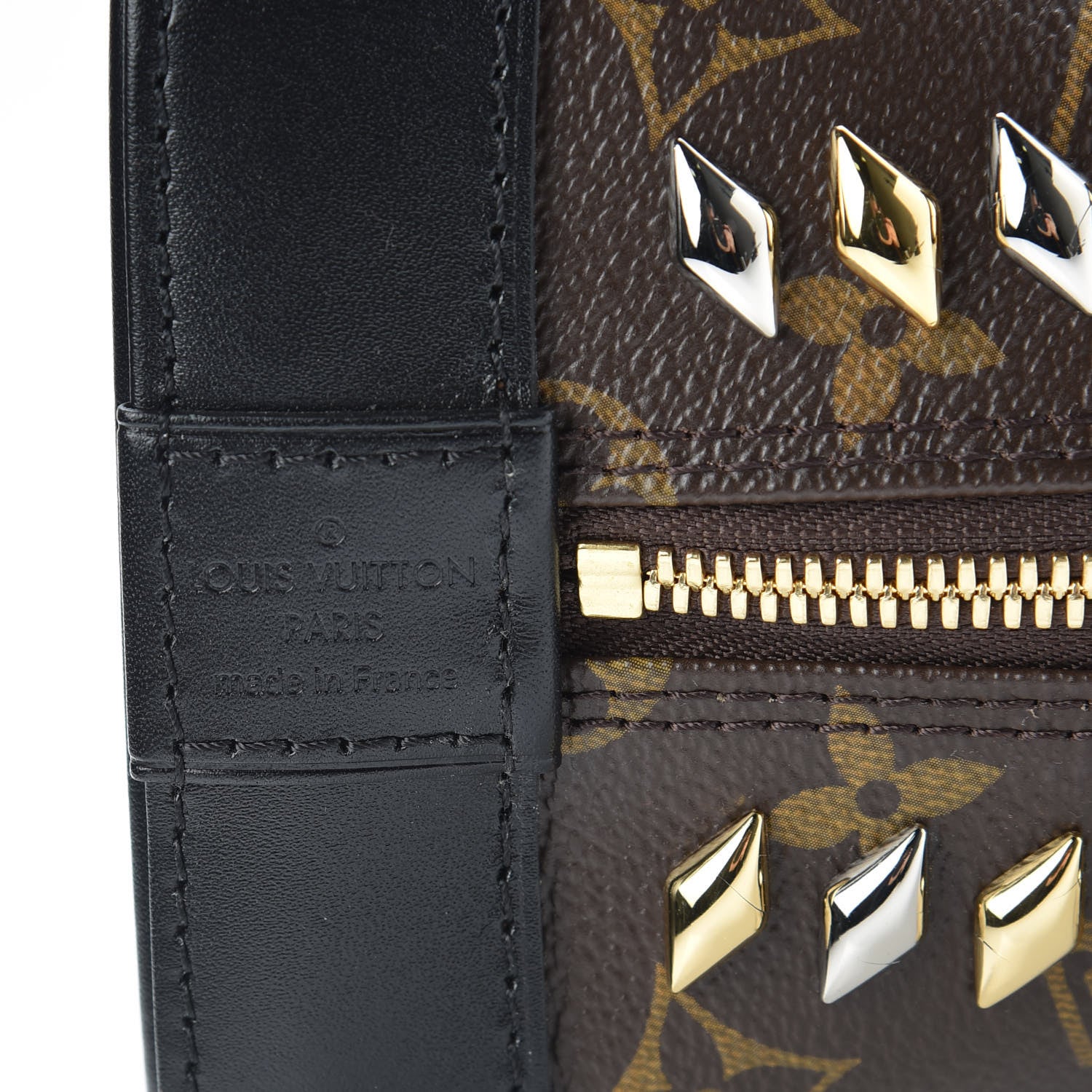 Louis Vuitton Monogram Metal Stones Alma PM 7 of 10