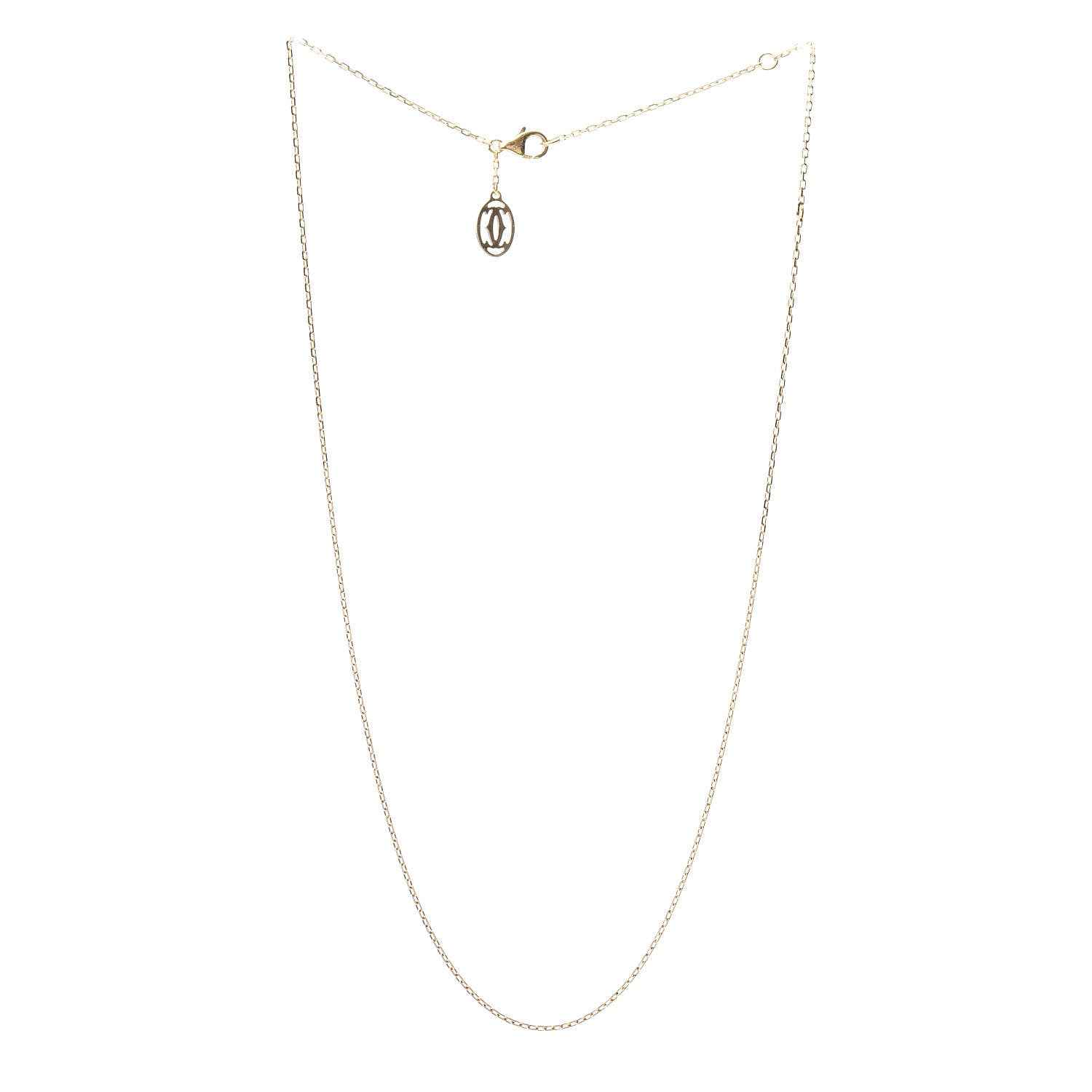 Cartier 18K Yellow Gold Chain Necklace 3 of 5